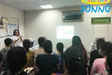 Thạc sĩ Trần Diệu Linh chia sẻ cách chăm sóc bà mẹ và trẻ sơ sinh tại chương trình